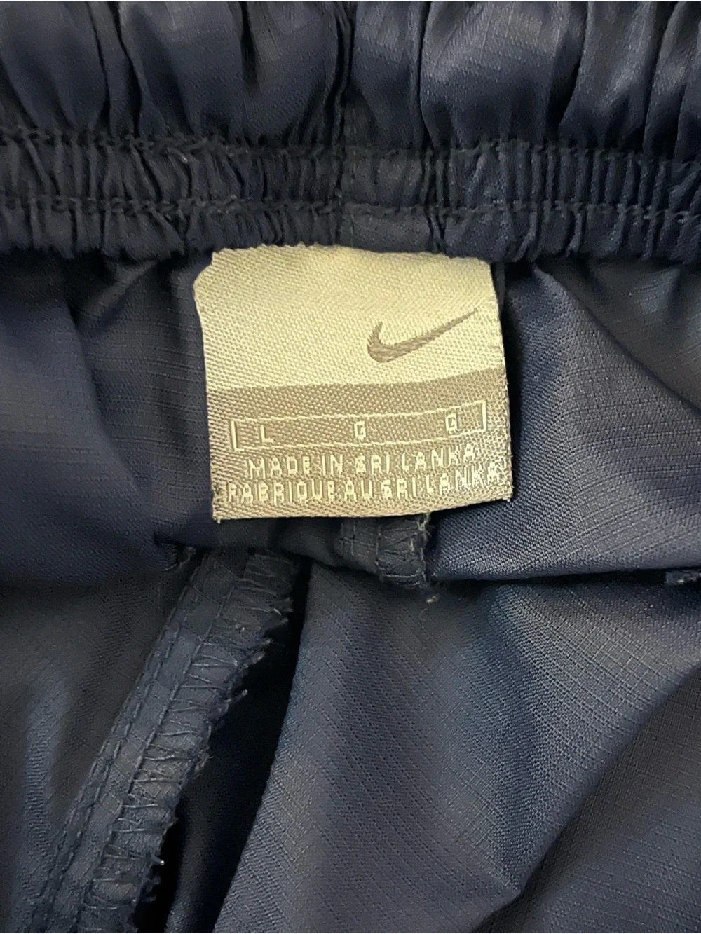 Nike Men’s Navy Joggers with Orange Trim
